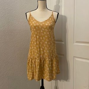 Adorable Summer Mustard Color Dress